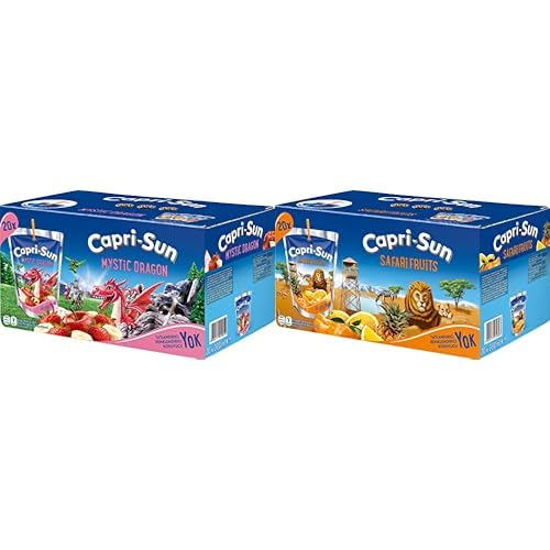 Caprisun meyve suyu seti (Ejder meyveli ve portakallı, 20'li x 200 ml)