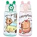Heidouse Capybara Water Bottle, 500ml Cute Water Bottle, Portable Capybara Mug for Home, School, Exercise, Style-2, Bottles