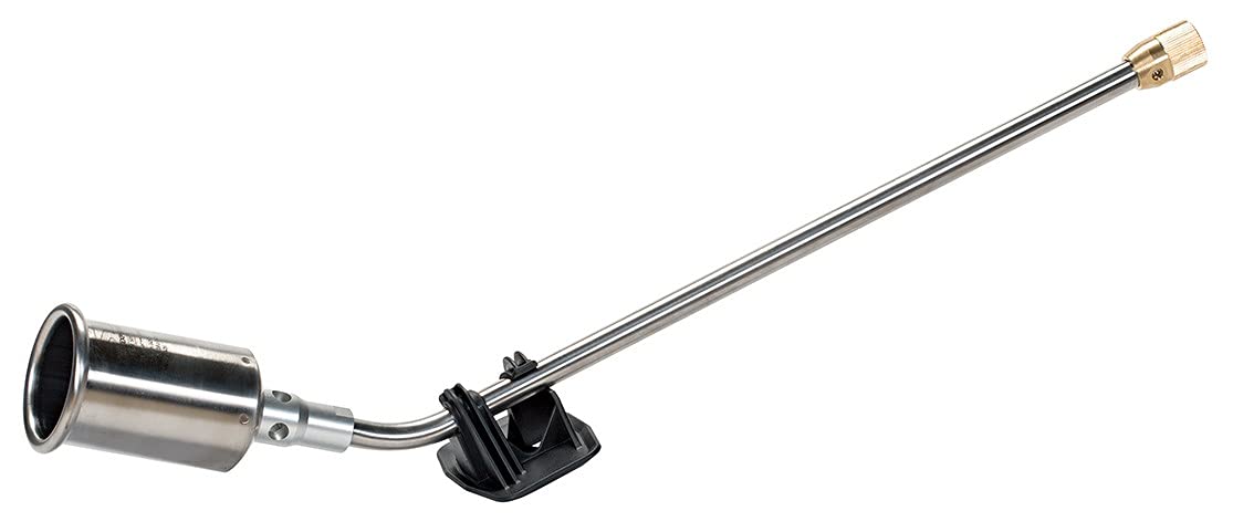 Antorcha Especial Impermeabilidad Stainless Steel’ EXPRESS - Quemador/Cubo de Acero Inoxidable Ø 50, Potencia 50 kW + Collar 400 mm - Soplete de Gas - Repuesto Soldadura - EXPRESS