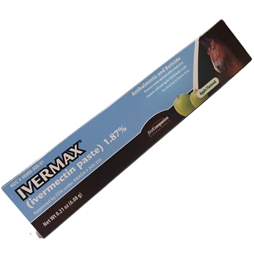 Ivermax Apple Flavored Ivermectin Equine Paste Dewormer - 2 Pack - Image 8