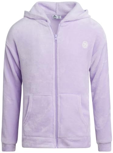 Sweat à capuche zippé en polaire Sherpa fille contre le froid au collège 7-16 ans