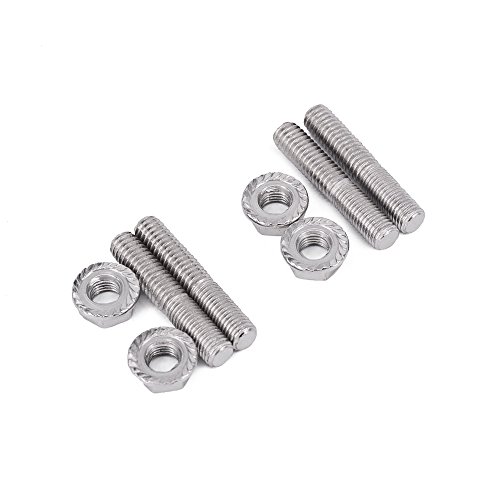 Tuercas de escape de motocicleta para Dyna Super Glide FXD y Road King FLHR 4