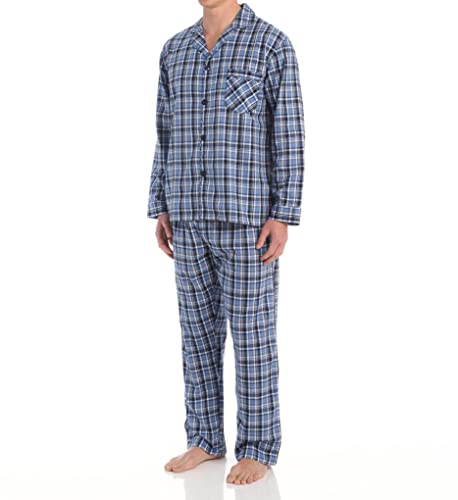 Hanes Men's Hanes Big Men's Broadcloth Pajama Set2