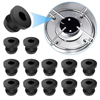 URAQT 12 Stück Topfträgergummis, für Wohnmobilkocher Kompatibel mit 5 mm Stangen von Dometic, Smev und Thetford, Gummitüllen für Topfstützen Zubehör für Wohnmobil-Kochfeld