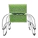 2 Pack 12 Inch Wire Headstone Saddle with Foam Attached Rustproof Galvanized Cemetery Gravestone Saddle Made in USA