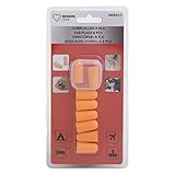 FÁCIL DE USAR: Contiene caja para transportar los tapones para oido. Los ear plugs ofrecen una gran comodidad gracias a su espuma suave de fácil compresión, adaptándose a la mayoria de oidos por su superficie lisa y duradera.