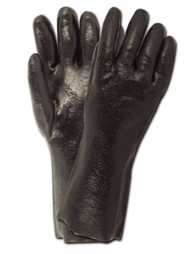 MAGID MultiMaster PVC Knit Wrist Cuff Gloves 12 Pairs Size 9
