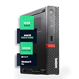 Lenovo M720Q ThinkCentre Mini PC | Windows 11 Pro | Intel i5-8400T | 16GB RAM + 500GB NVME | 5G WiFi + BT | Home or Office Micro Desktop Computer (Renewed)