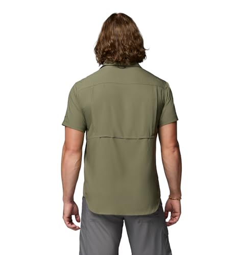 Columbia Mens Silver Ridge Utility Lite Short Sleeve Hiking Shirt, Stone Green, XX-Large by Columbia - Used condition - Image 2