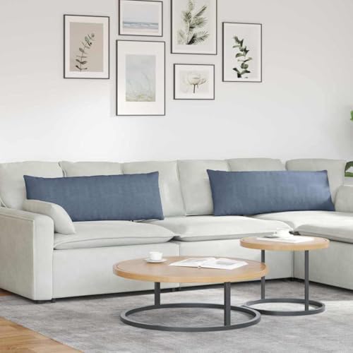 Coussins de canapé bleu déhoussables pour solutionner le manque de confort - 2