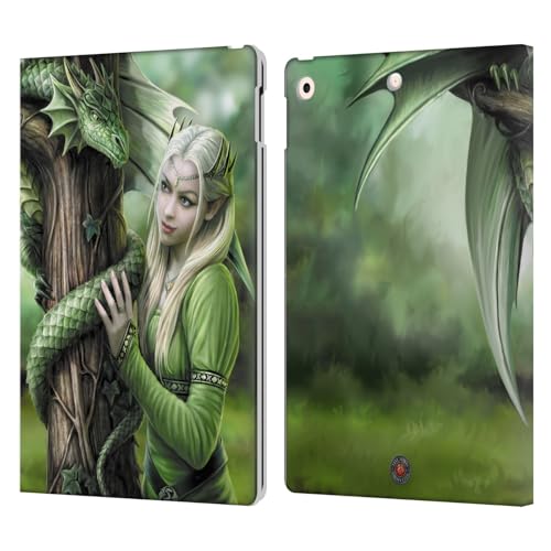 Étui portefeuille iPad 10.2 Anne Stokes protection tablette cuir