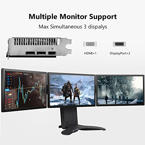 Image of RX 5500 XT 8Gb GDDR6 Graphics Card,128 Bit, 2XDP, HDMI, PCI E Express 4.0X8, 8Pin With Fan Intelligent System,Gaming PC Computer Video Cards With 2X Displayport +1X HDMI (Style 2)