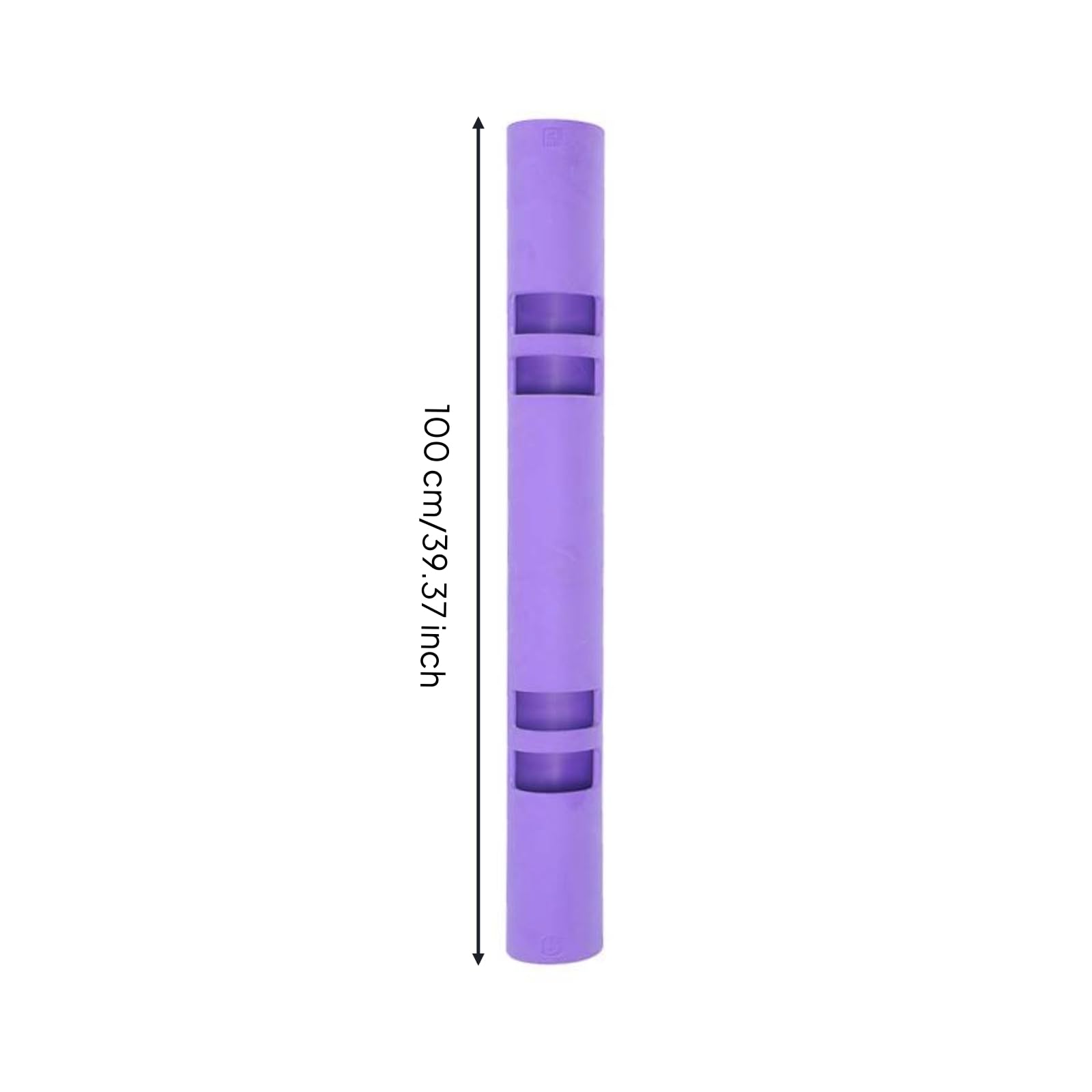 Amagogo Tubo Palestra Cilindro Allenamento Attrezzo Funzionale Barra Materiale Gomma Naturale Resistente Adatto per Atleti Appassionati Fitness Palestra Casa Studi Professionali