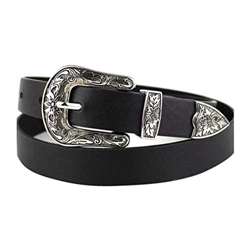 Kunstlamper-riem, 108 cm vintage gesp design riem voor broeken jeans kleding accessoires - Afbeelding 3