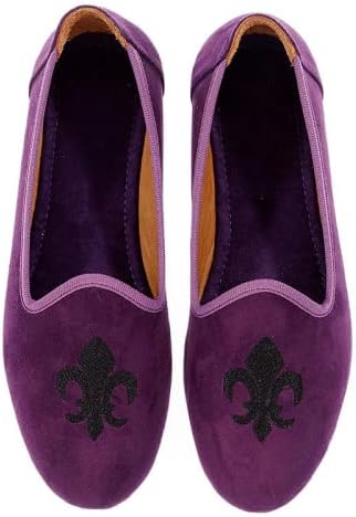 Resim MOR KADIFE ARMALI KADIN AYAKKABI TERLIK 