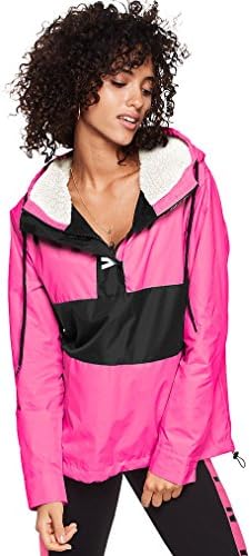 pink sherpa lined jacket