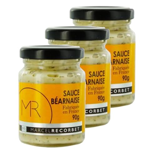 MR Lot de 3 Bouteilles Sauce Béarnaise 90g