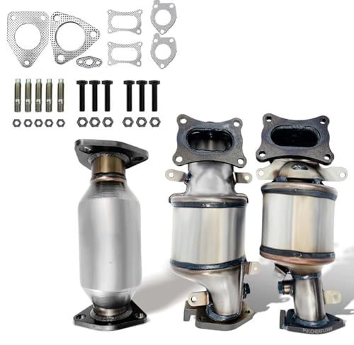 ZELAINE Catalytic Converter W/Gasket Compatible with Honda Pilot 2009-2015, Compatible