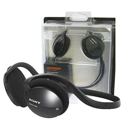 Sony Mdr-G45Lp Street Style Neckband Headphones (Black) - MDRG45LP