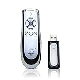 Satechi SP400sl Smart-Pointer (Silver) 2.4Ghz RF Wireless Presenter with Mouse Function and Laser Pointer