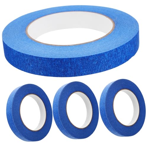 Ruban de peintre bleu Hemobllo adhésif masquage mètres pour loisirs créatifs et peinture