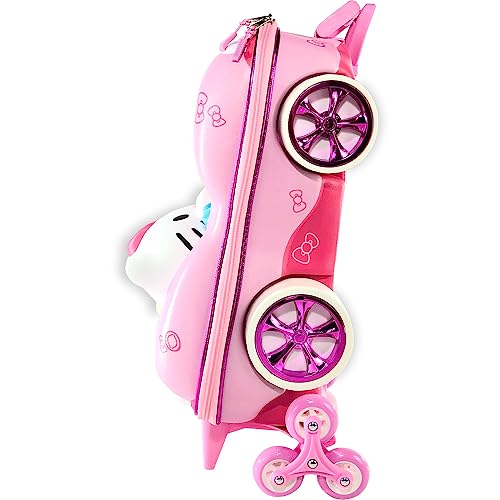 Mochila Infantil 3D Hello Kitty Carro