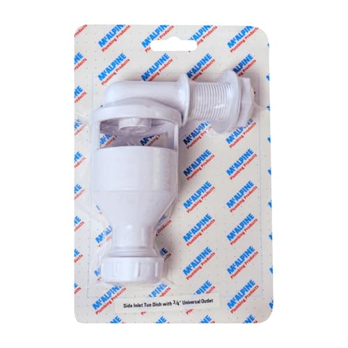 Image of Mcalpine CARD-56 One Piece Side Inlet Tundish with 0.25” Inlet x 19/23mm Universal Outlet - TUN-3