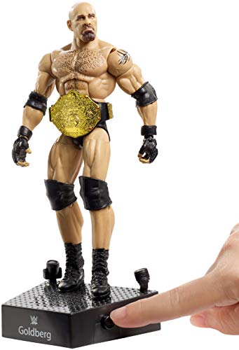 Wwe Entrance Greats Goldberg Elite 6-Inch Action Figure With Entrance Ramp, Button-Activated Music & Iconic Wcw Championship Accessory, Ages 8 And Older #TOP1