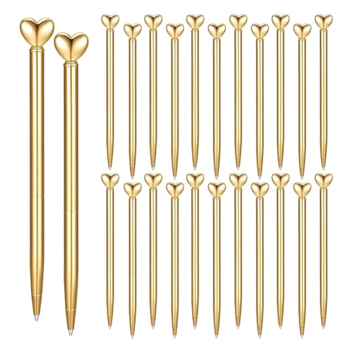 Bolígrafos de metal retráctiles de 1,0 mm con trazo fluido para escritura elegante