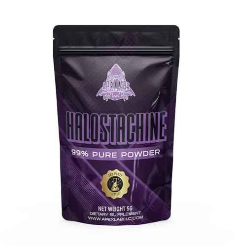 Image of Halostachine Powder Supplements (Ready for Use) | Nootropic and Energy Agent | Non-GMO, Gluten Free | Made in USA - Third Party Tested (5 Grams)