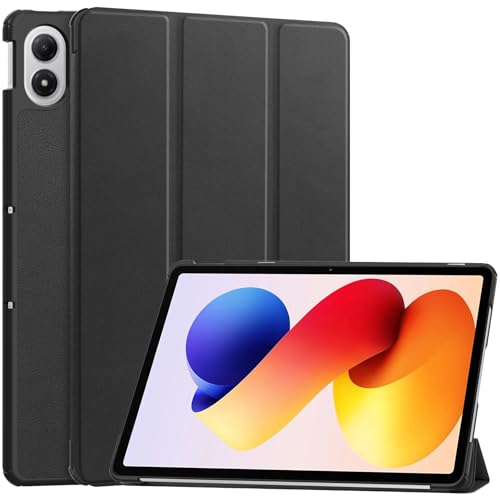 Image of ProElite Case Cover for Redmi Pad 2 Pro 12.1 inch Case, Slim Trifold Flip case Cover for Xiaomi Redmi Pad 2 Pro 12.1 inch Tablet [Auto Sleep Wake Feature], Black