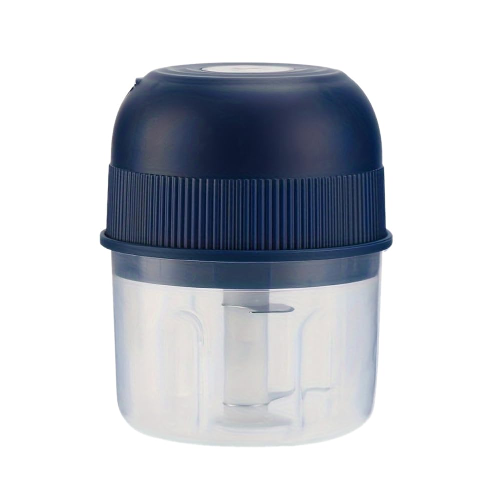 Vjsujehgy 250ml Electric Mini Garlic Chopper USB Meat Grinder Garlic Crusher Sturdy Ginger and Vegetable Crusher