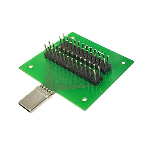 Image of WLGQ USB 3.1 TYPEC Male Test Board Two-Channel USB-C with PCB Test Socket