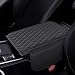Queen's Auto Steering Wheel Cover with Noble Crown + Bling Diamond + Exquisite Lattice Design + Soft Leather Stylish + Elegant Car Series Universal 15"/38cm (QUEEN ONLY) (Black)