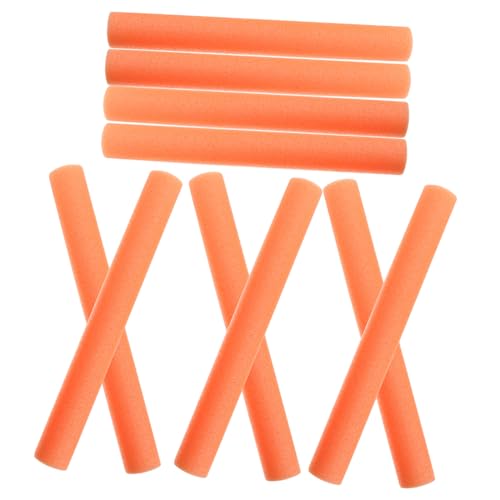 STOBAZA 10 Stück Teiliges Trampolin Schaumstoff Rohr Lange Pe Schaumstoff Polster Stoßdämpfender Trampolin Stangenschutz Langsam und Einfach zu Montieren für Sichere Spielflächen