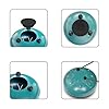 REGIS Steel Tongue Drum 6 Inch 8 Notes, Rain Drum Style Calming Percussion Instrument for Relaxation & Meditation, Musical Gift for Adults & Beginners(malachite)