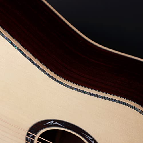 SheIRin Guitare acoustique à pan coupé 41 » pour débutant – Taille normale 6 cordes Dreadnought finition mate naturelle… - Les Beatles, Paul McCartney, John Lennon, RIngo Starr, George Harrison SheIRin Guitare acoustique à pan coupé 41'' pour débutant – Taille normale 6 cordes Dreadnought finition mate naturelle… – Image 6