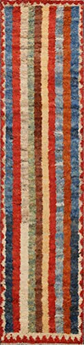 Rug Source Tribal Collection, 10 Ft Runner Moroccan Runner Rug,