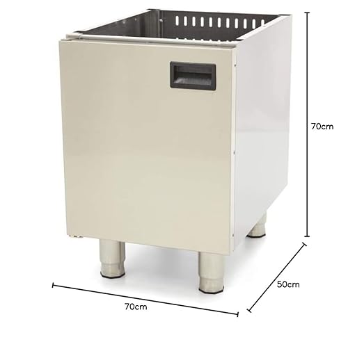 Maxima Gastro Arbeitsschrank - Einzeleinheit - 60 cm Tief - inkl. Tür
