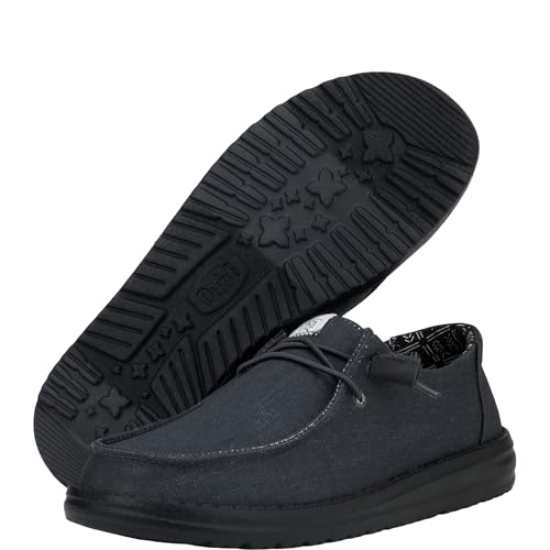 Image of HEYDUDE Women's Wendy Stretch Canvas Slip On Shoes | Easy On Loafer
