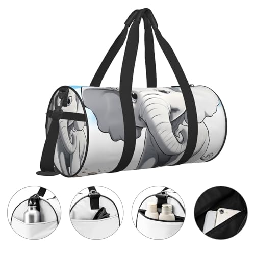 Sac de voyage tour Eiffel avec sangle pliable pour le week-end - 3