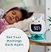 LittleHippo Nessi: Ready to Rise Children's Sleep Trainer, Night Light, Sound Machine and OK to Wake Alarm Clock for Kids