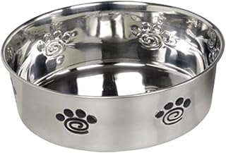 Nobby Heavy Spirale Antiscivolo Ciotola in Acciaio Inox, 23.5 cm, 2.70 Litri