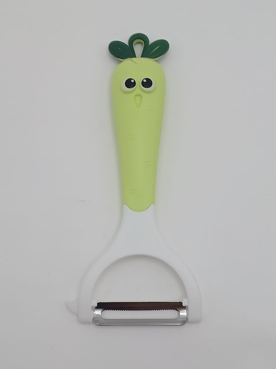 Descascador de Legumes e Frutas Design Cenoura Verde Lâmina ... - imagem principal do produto