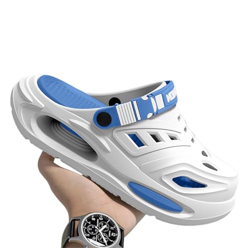 Fryloo Modne kapcie unisex oddychające grube podeszwy chodaki - lekkie sandały z wyjmowanymi i antypoślizgowymi poduszkami