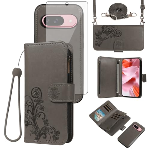 Étui Google Pixel 9/9 Pro Asuwish amovible avec protection écran