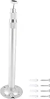 Suporte de teto para projetor, suporte ajustável de 360° para projetor com comprimento extensível 30-60 cm, suporte universal para montagem no teto de parede com rosca de 1/10.2 cm para