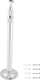 Suporte de teto para projetor, suporte ajustável de 360° para projetor com comprimento extensível 30-60 cm, suporte universal para montagem no teto de parede com rosca de 1/10.2 cm para