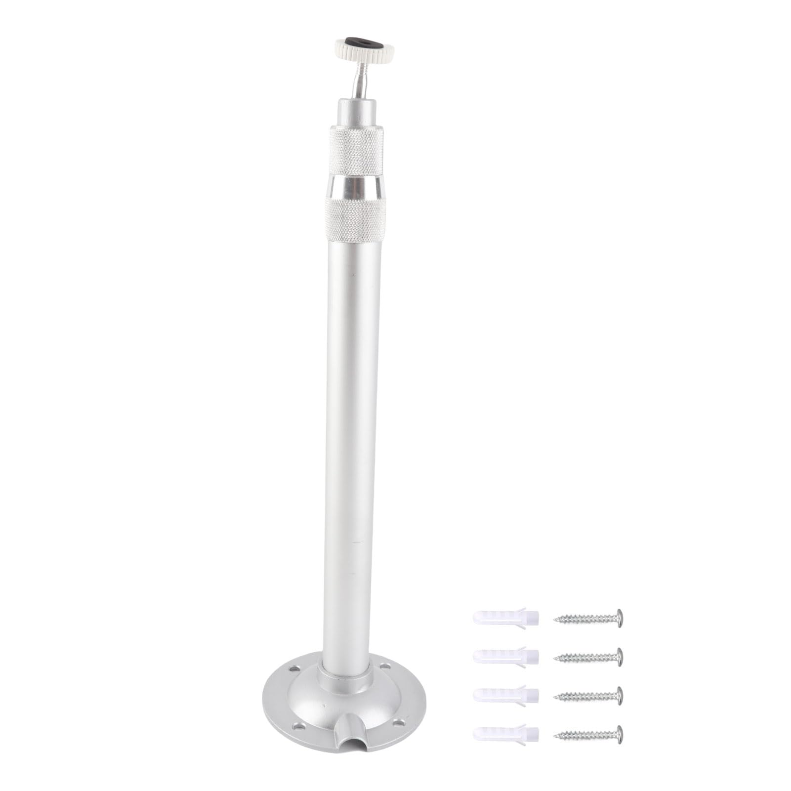 Yosoo Health Gear Support Plafond Universel pour Projecteur, Rotation 360°, Aluminium Réglable, Capacité 5 kg, Tige Extension 30-60 cm, Support de Montage