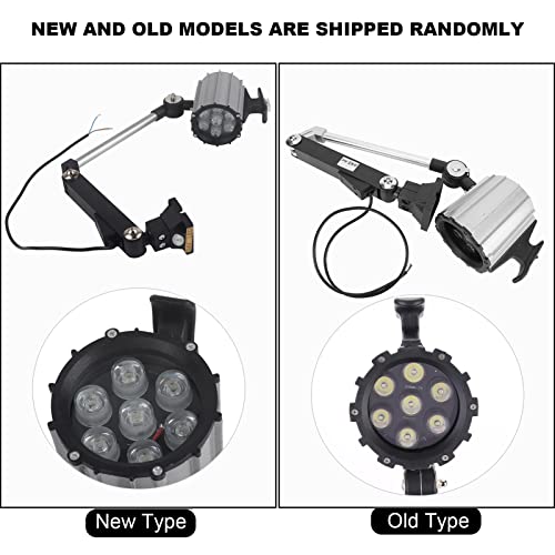 MENDUNER LED Desk Lamp, 50000h Life Span Multipurpose Worklight with Screw Fixation - Image 2